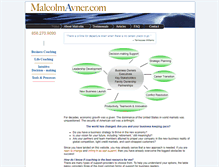 Tablet Screenshot of malcolmavner.com